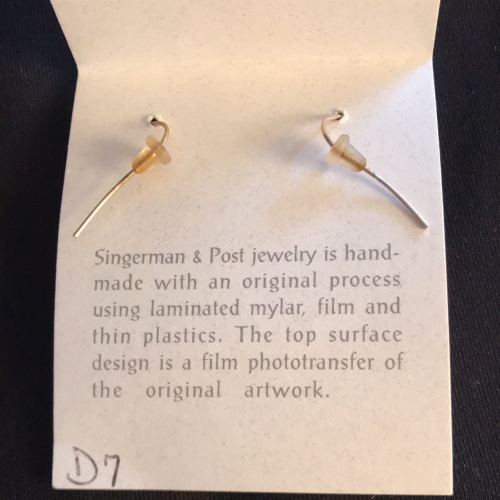 Singerman & Post earrings - Picture 3 of 3
